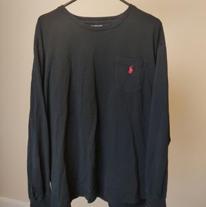 Ralph Lauren black XL long sleeve tee